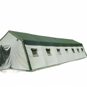Армейская палатка "М 70",  ПВХ/Брезент (Вместимость - до 70 человек)