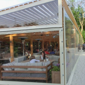 Мягкие окна для ресторана,кафе и уличных павильонов