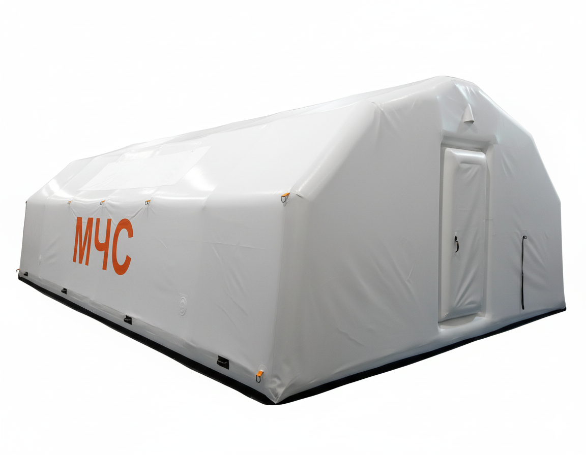 Производство и продажа надувных пневмокаркасных палаток МЧС в Истре и по России